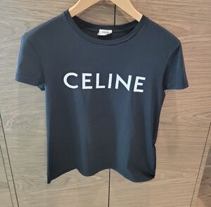 Celine Black Women's T-Shirt Size Small Perfect Condition ,no Stains,